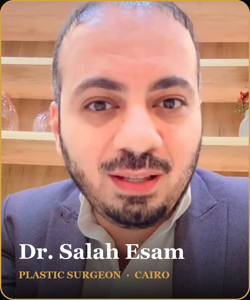 Dr. Salah Esam, plastic surgeon in Cairo